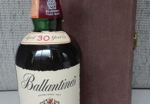 Whisky Ballantines 30 anos garrafa antiga