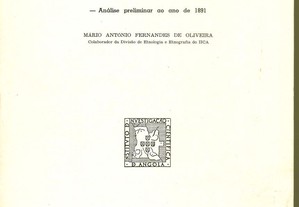 Aspectos Sociais de Luanda Inferidos dos Anúncios Publicados na sua Imprensa em 1891