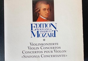 Mozart / CONCERTOS PARA VIOLINO / Kremer, Harnoncourt, Karajan, Mutter / CDS de música clássica