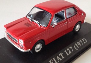 * Miniatura 1:43 Fiat 127 (1972) Colecção Queridos Carros | Matricula Portuguesa