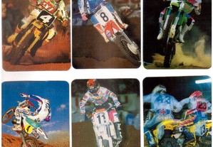 Coleção completa de 12 calendários sobre Motociclismo 1993