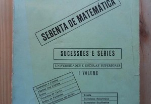 Sebenta de Matemática - Sucessões e Séries Vol. 1