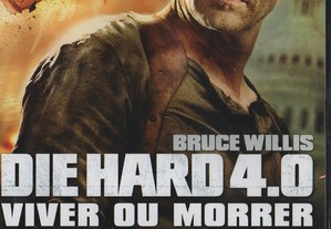 Dvd Die Hard 4.0 - Viver Ou Morrer - acção - Bruce Willis - extras