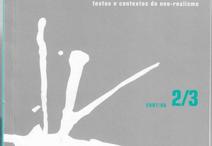 Nova Síntese, nº 2-3, 2007-2008. Textos e contextos do neo-realismo.