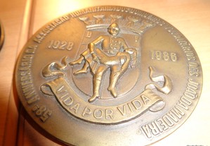 Medalha Bombeiros S.João da Madeira Oferta Envio