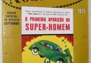 Reprodução revista ACTION COMICS nº 1 -Super Homem