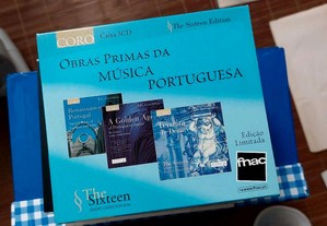 3 cds Obras primas da música portuguesa