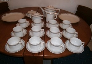 Serviço chá12pessoas,raro,anos30,porcelana Bavaria