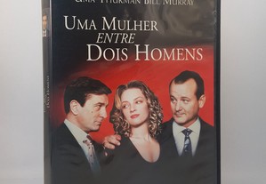 DVD Uma Mulher Entre Dois Homens // Robert De Niro - Uma Thurman - Bill Murray 1993