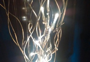 objeto decorativo com iluminação led NOVO