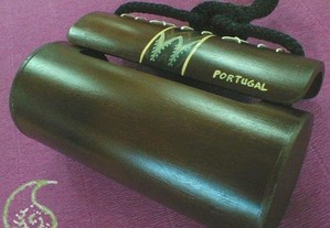 Bolsa pochete de bambu 17x7cm