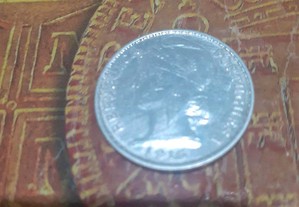 Moeda de 20 centavos 1916 prata