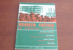 Revista Crítica de Ciencias Sociais nº11, Maio,1983