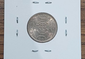 Moeda de 2$50 Angola 1968
