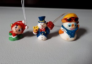 Conjunto de Figurinhas Kinder - Natal