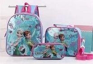 Conjunto de mochilas Princesas