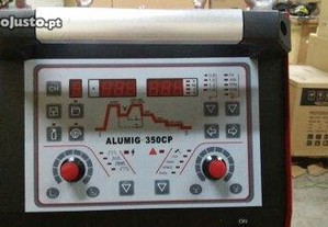 Mig 350 Duplo-Pulse Refrigerada para Alumínio
