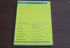 Revista Crítica de Ciencias Sociais nº30, Junho,1990