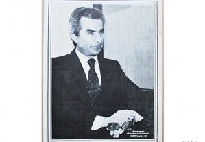 Fotografia de Sá Carneiro, oferta do jornal A Tarde, Dezembro de 1980