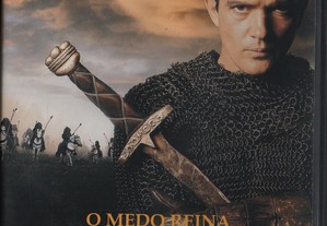 Dvd O Último Viking - drama histórico - Antonio Banderas/Omar Sharif - extras