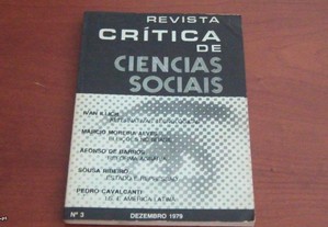 Revista Crítica de Ciencias Sociais nº3, Dezembro,1979