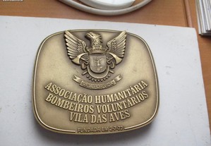 Medalha Bombeiros Associação Humanitária Bombeiros Vila Das Aves
