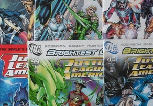 JLA Justice League America 40 ao 45 DC Comics bd Banda Desenhada Batman JSA