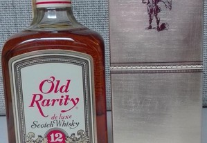 Whisky Old Rarity 12 anos (anos 50)
