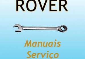 Manuais serviço oficina Rover