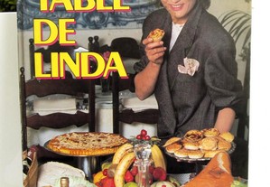 Livro La Table De Linda - Recettes De Sérgio Machado 1986