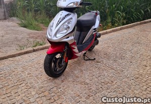 Scoter  sym jet x 50 impecável de tudo - 11