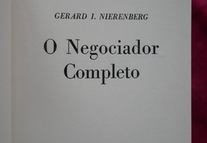 O Negociador Completo. Gerard I, Nieremberg. Livr