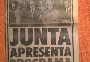 Jornal A Capital de 26 de Abril de 1974