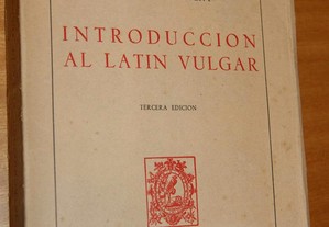 Introducción al Latin Vulgar, C. H. Grandgent,1963