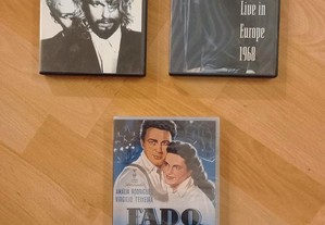 Três DVDs diversos