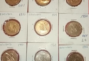 15 moedas de 5 escudos datas diferentes
