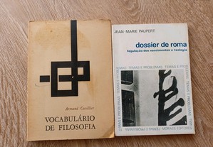 Obras de Armand Cuvillier e Jean Marie Paupert