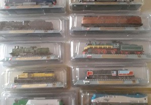 Locomotivas comboios miniaturas