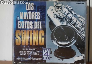 Los Mayores Exitos Del Swing 4CDs Novo
