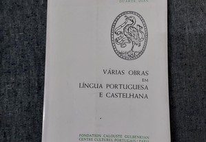 Duarte Dias-Várias Obras Em Português e Castelhano-FCG-1991