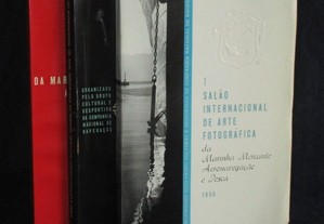 Livros Salão Internacional de Arte Fotográfica da Marinha Mercante Aeronavegação e Pesca Anos 50 e 60