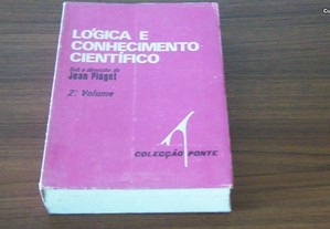 Lógica e conhecimento científico 2 volume de Jean Piaget