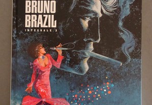 Livro Bruno Brazil Integrale 3 - Le Lombard (capa dura em francês)