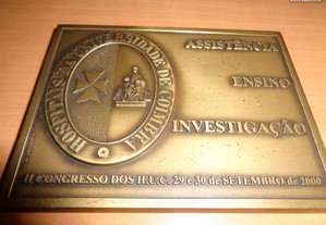 Medalha Hospital Universidade de Coimbra Of.Envio