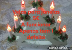 velas de Natal