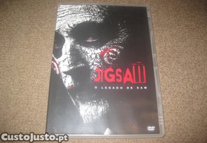 DVD "Jigsaw- O Legado de Saw" com Tobin Bell