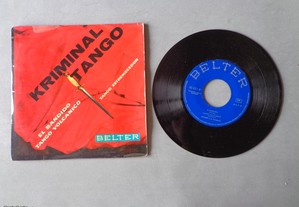 Disco vinil single - Criminal Tango - El Bandido