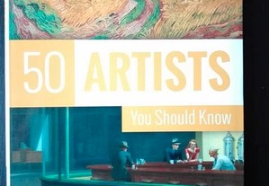 Livro: 50 Artists You Should Know de Thomas Köster