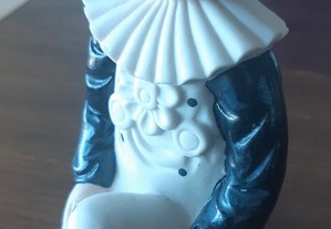 Estatueta Pierrot em biscuit