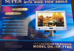 Televisão para carro de 7 polegadas
